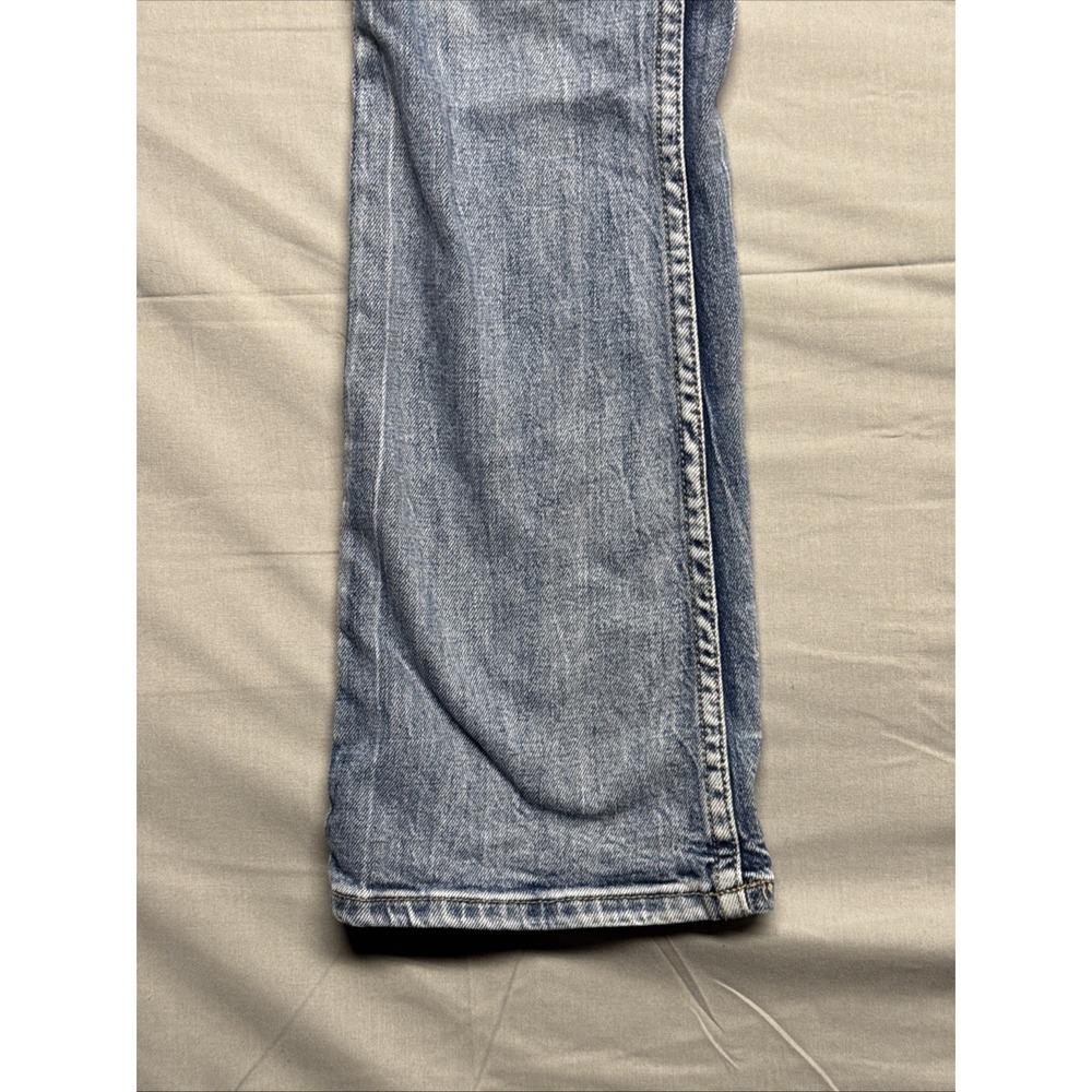 BKE Stella Bootcut Stretch Jeans 26x31 1/2 Low Rise Distressed Slim Fit - Picture 2 of 15
